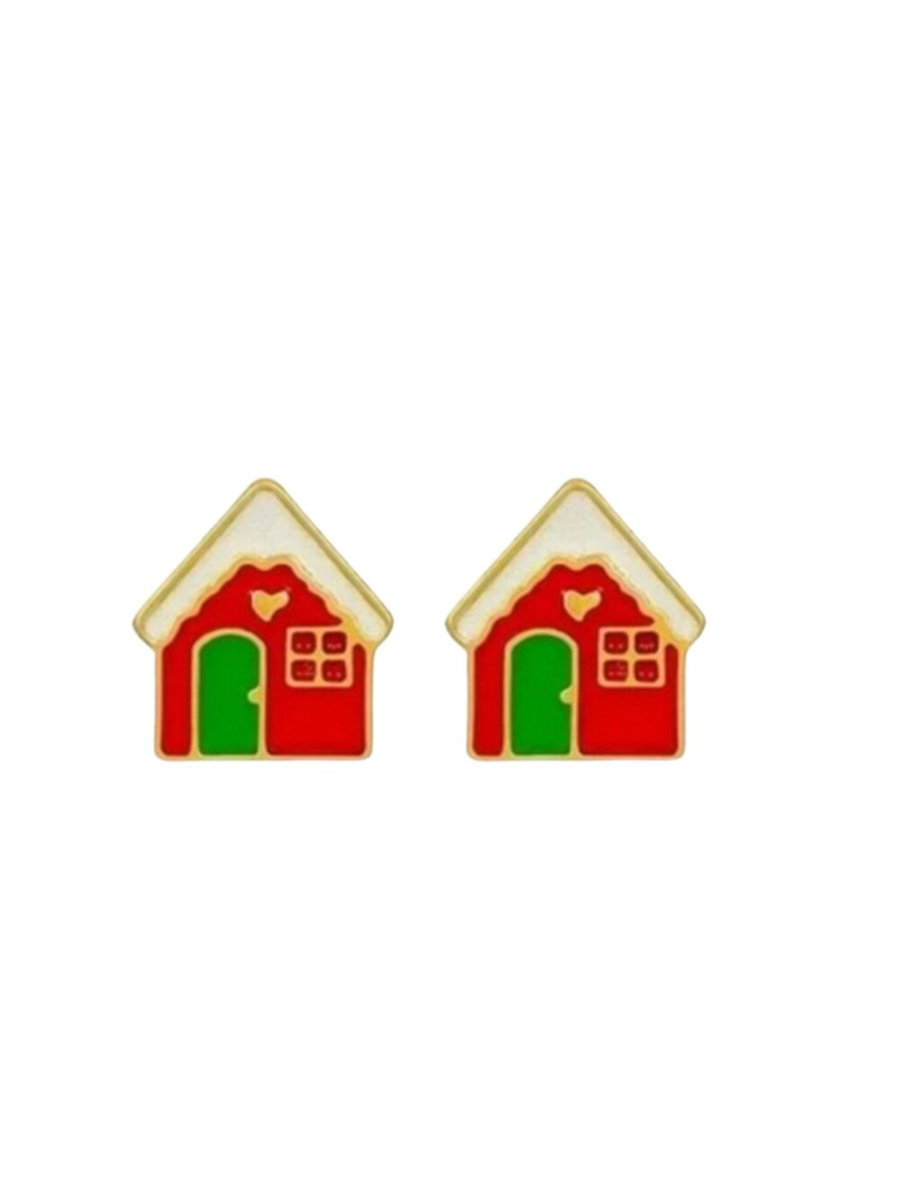 Christmas House Fashion Earrings